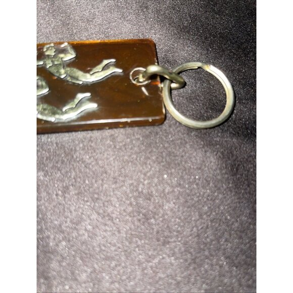 Gemini Zodiac Sign Keychain W/ Ring - Picture 12 of 12